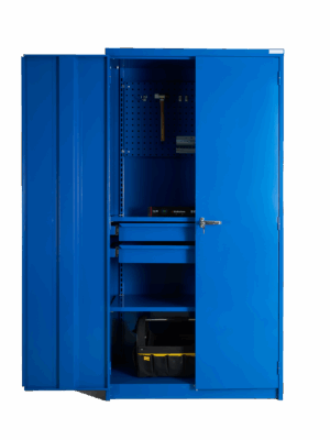 Verkstadsskåp MF4 med inredning "MF4-PAKET1"