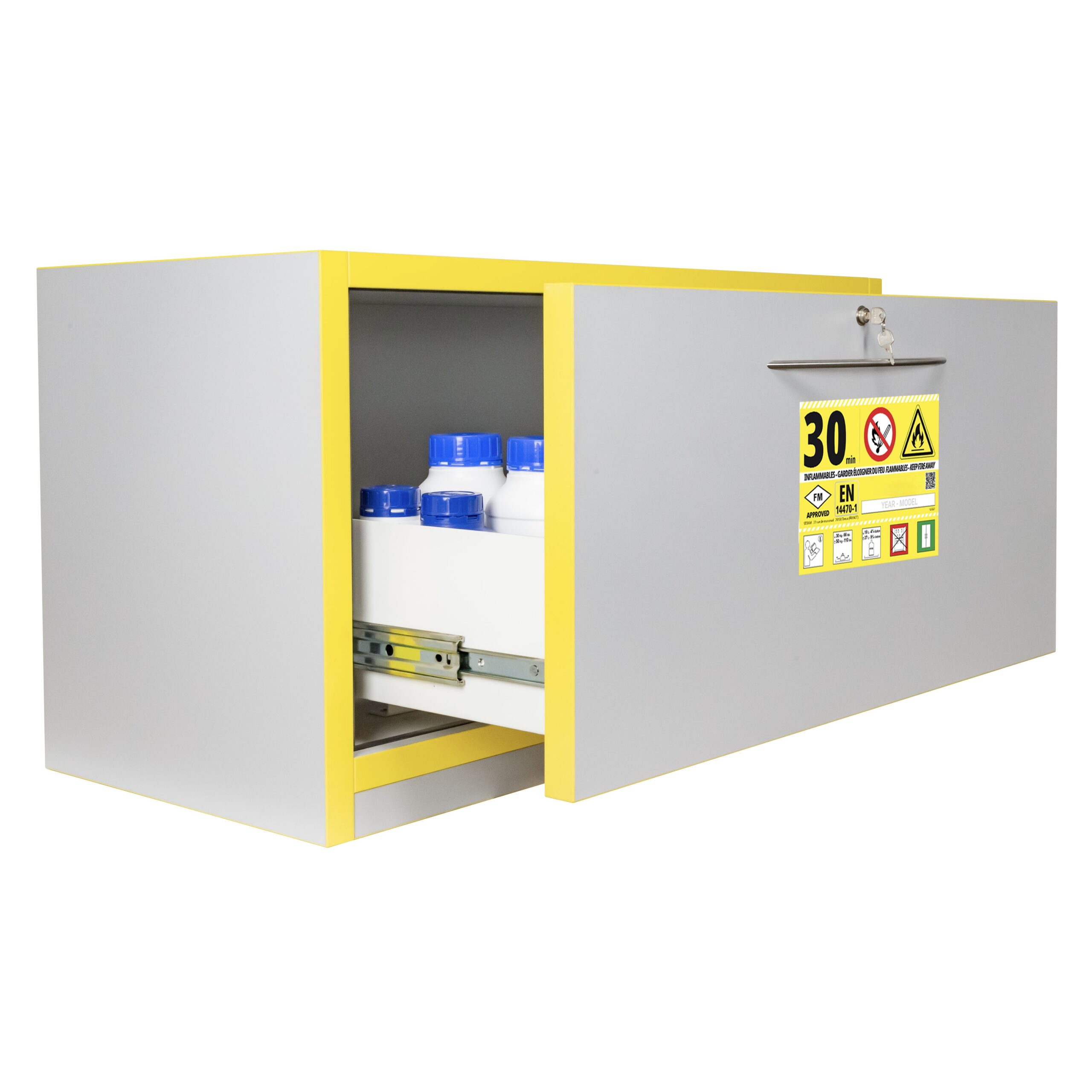 Kemikalielåda F30-7032T Kemikalielåda, brandsäker - Bild 1