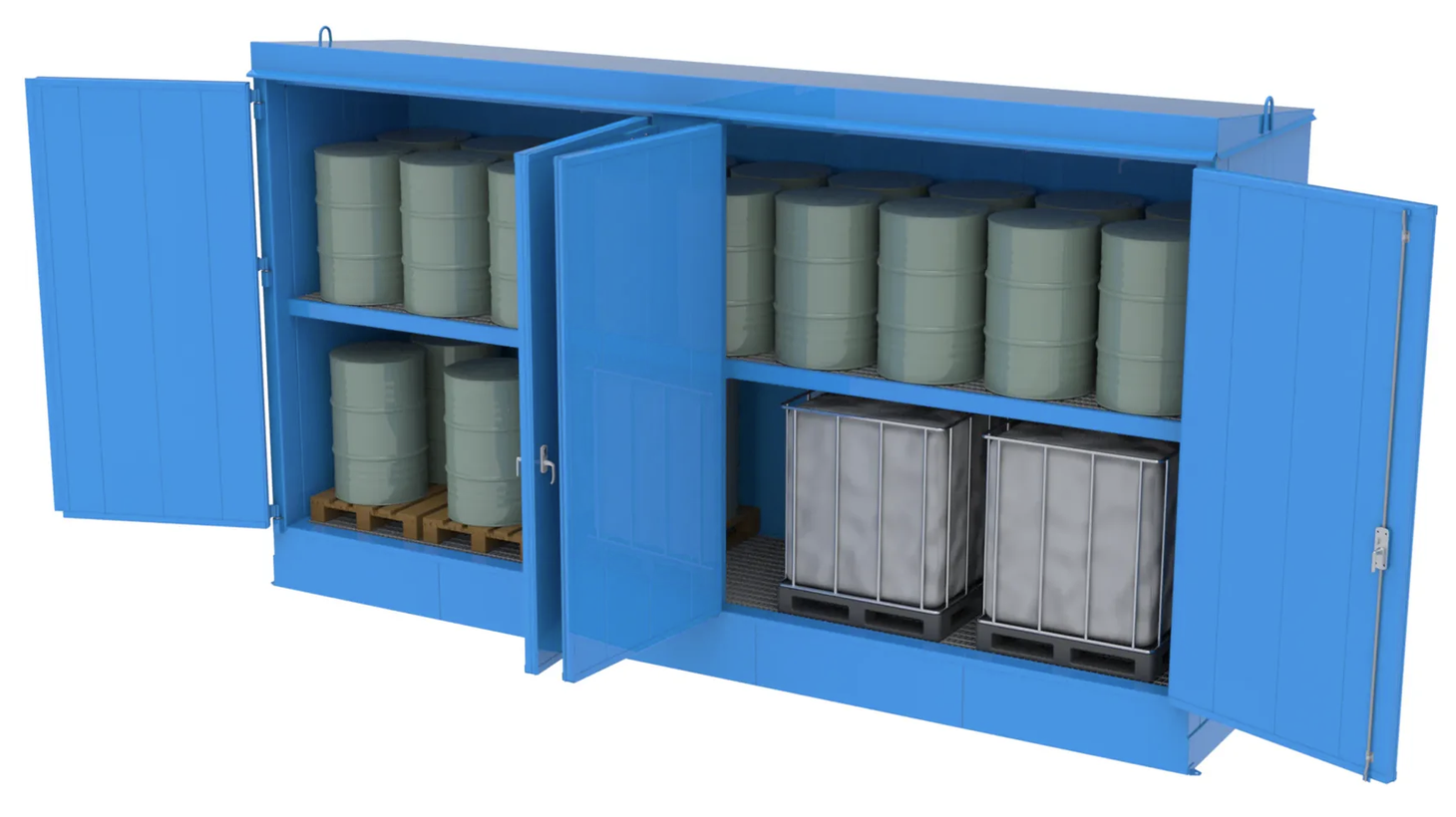 EI60-M7005933 Brandsäker container för kemikalier utomhus