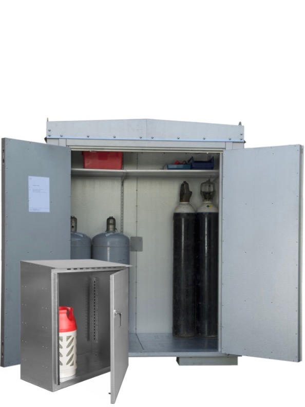 Gasförvaring utomhus